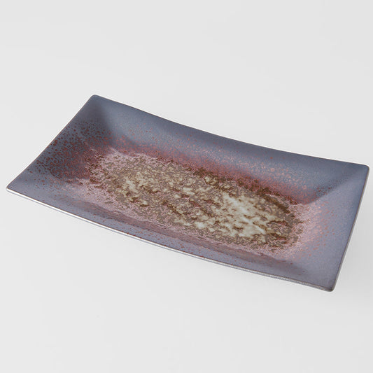 Platter 33cm Copper Glaze