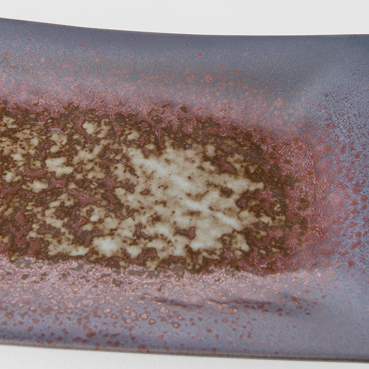 Platter 33cm Copper Glaze