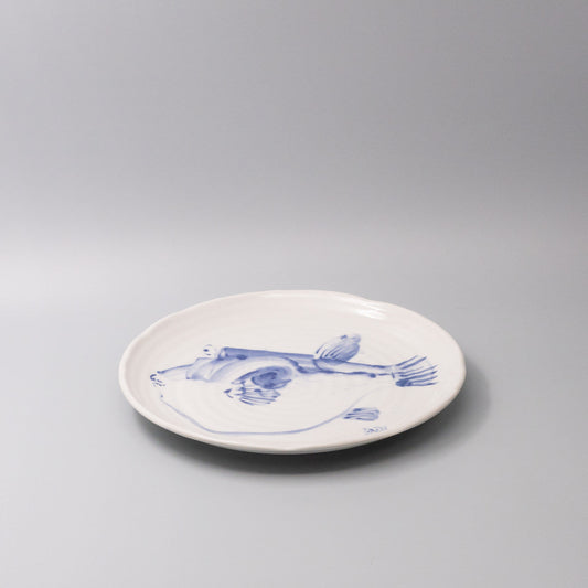 Serving Platter 29cm Fugu Design