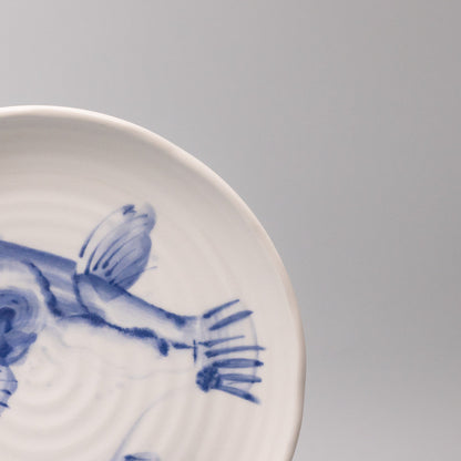 Serving Platter 29cm Fugu Design