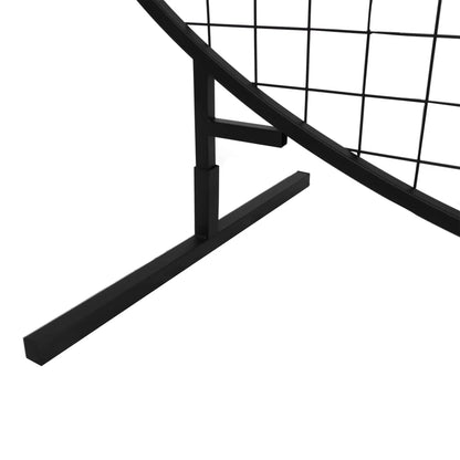 Sturdy Circular Flower Wall / Event Stand 200cm Diameter (Black Frame)