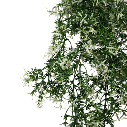 Artificial Hanging Star Jasmine Vine UV Resistant and Fire Rated 20cm x 76cm