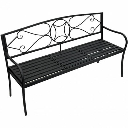 Otis Metal Garden Bench 150x87cm