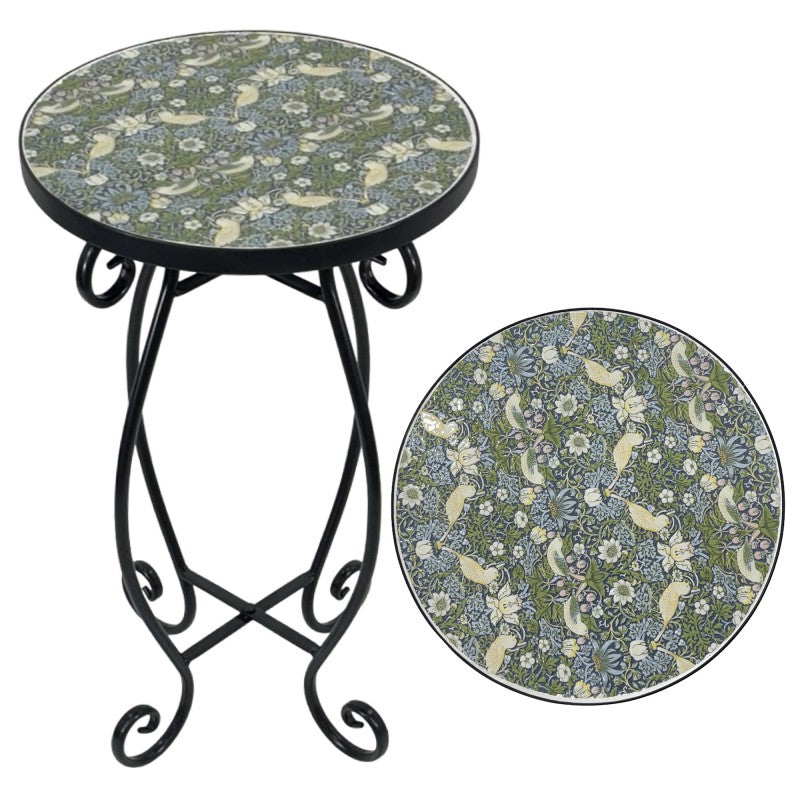 Uccello Mosaic Side Table 50cm