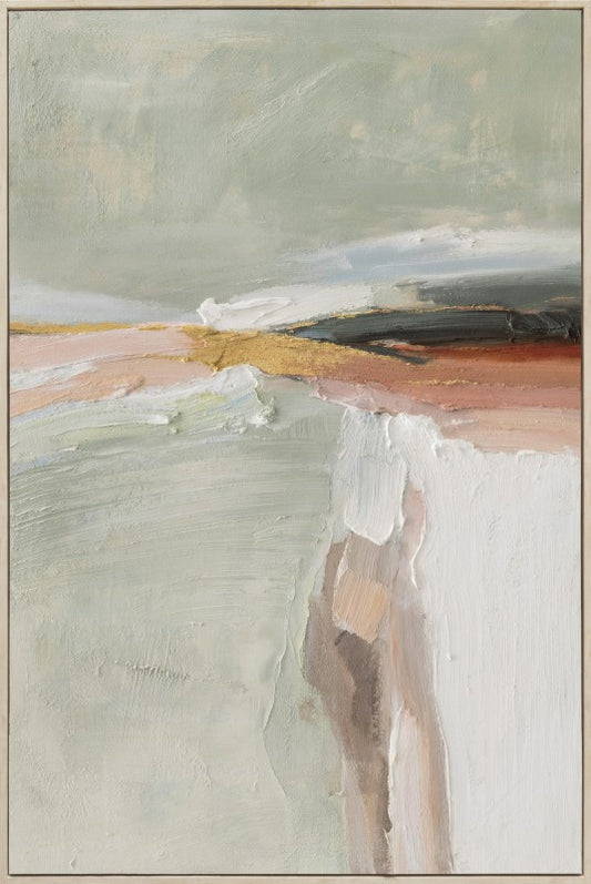 Veil Of Motion Abstract Framed Artwork 120cm