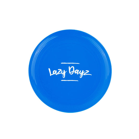 28cm Lazy Dayz Jumbo Neon Beach Frisbee - Blue
