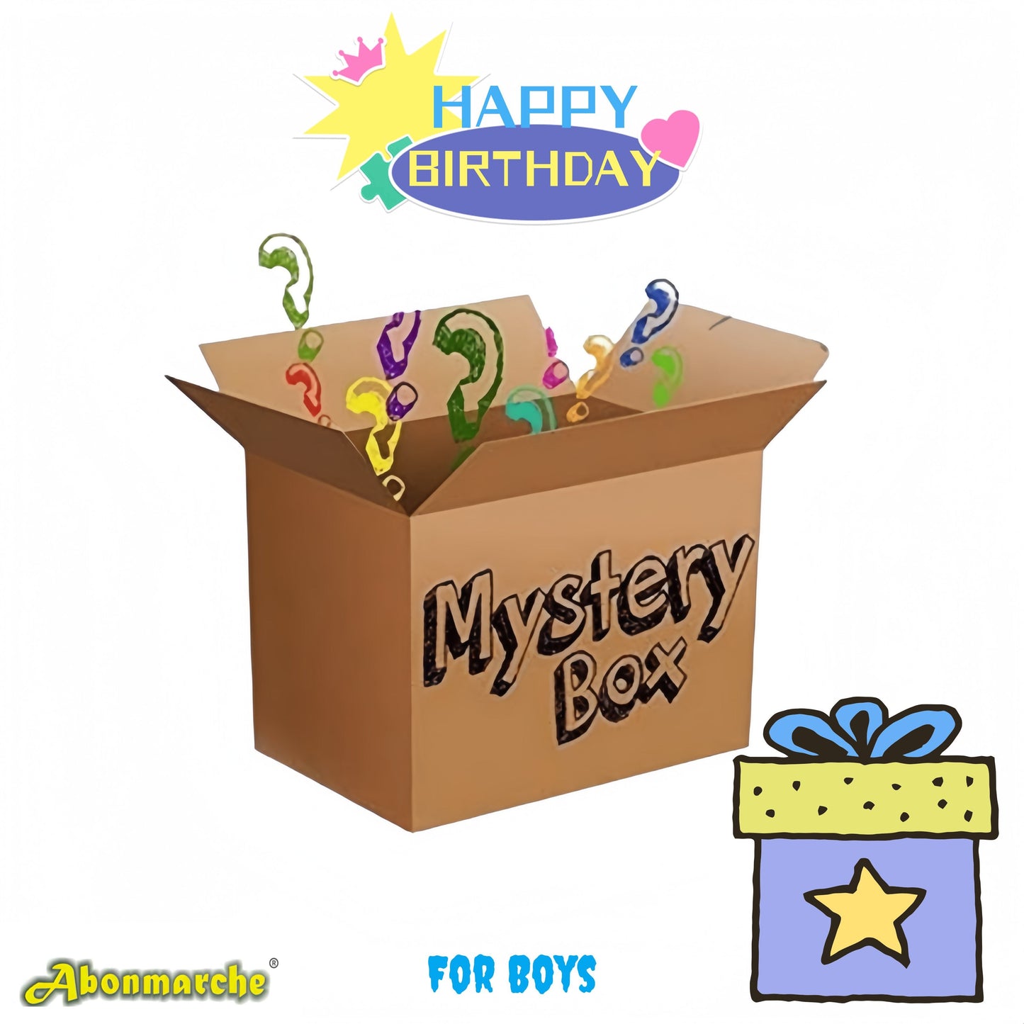 Mystery Box - BIG SURPRISE- Boy's Birthday
