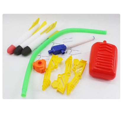 Air Power Foam Rocket Shoot Up Stomp Launcher Kids Outdoor Activities Toys