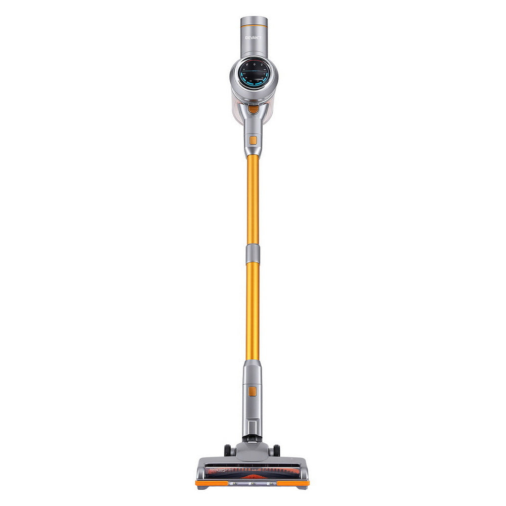 Stylized vacuum cleaner on a white background