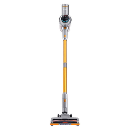 Stylized vacuum cleaner on a white background